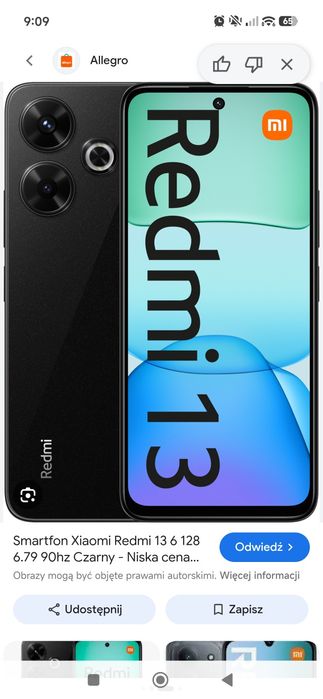 Xiaomi redmi  note 13  6/128