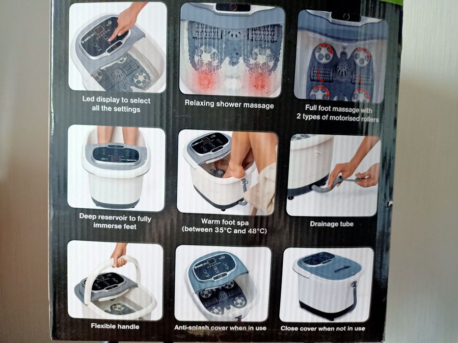 Ванночка для ніг Wellneo 2in1 foot spa