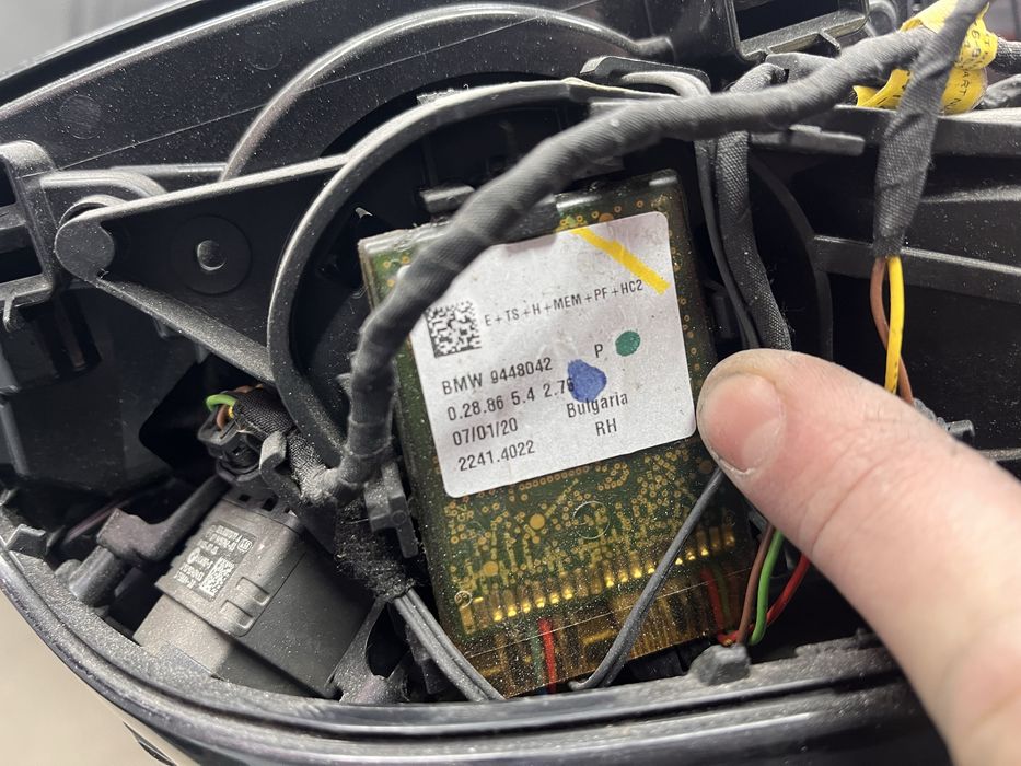 Зеркало г20 ,запчастини від дзеркала BMW G20 3 series