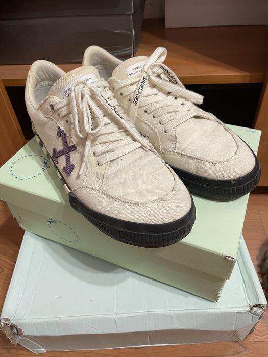 off white vulcanized sole legit