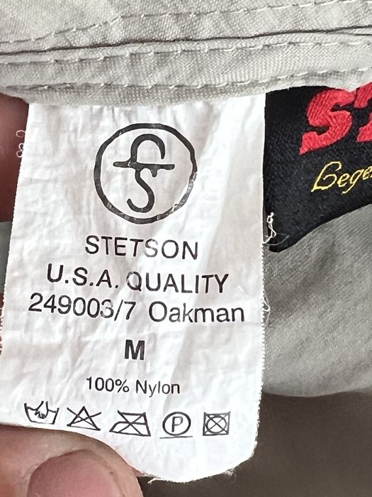 Туристична панама Stetson з захистом шиї (Bucket Hat / Трекінгова)