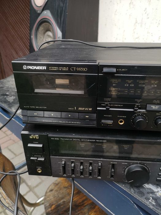 Amplituner Jvc-rx-302l,deck pioneer