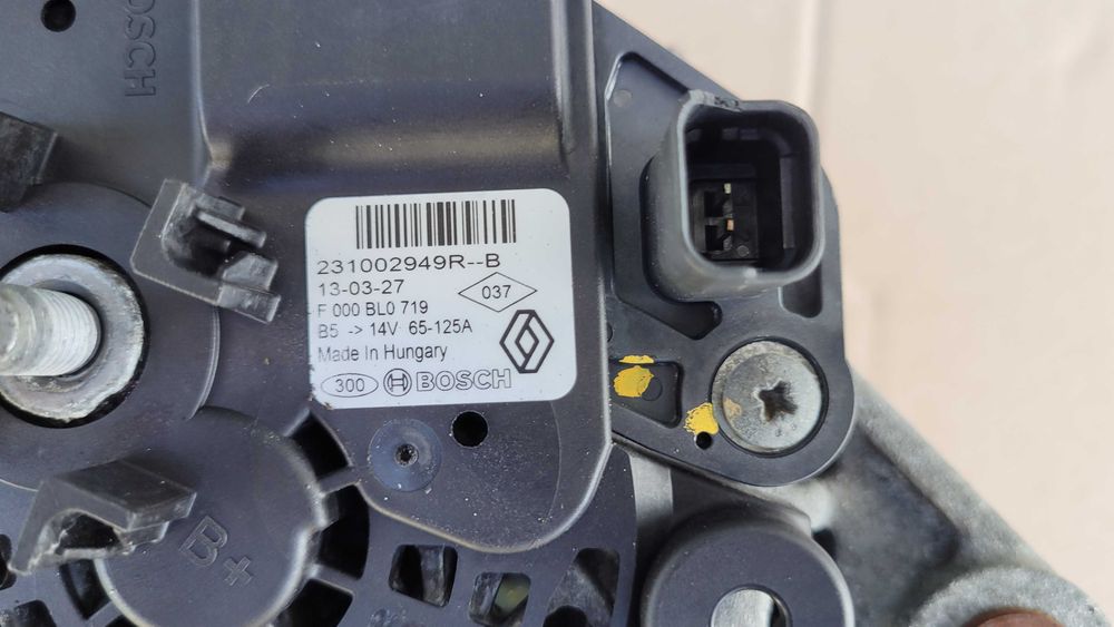 sandero stepway II 2 logan II 2 Dokker alternator 1.5 dci