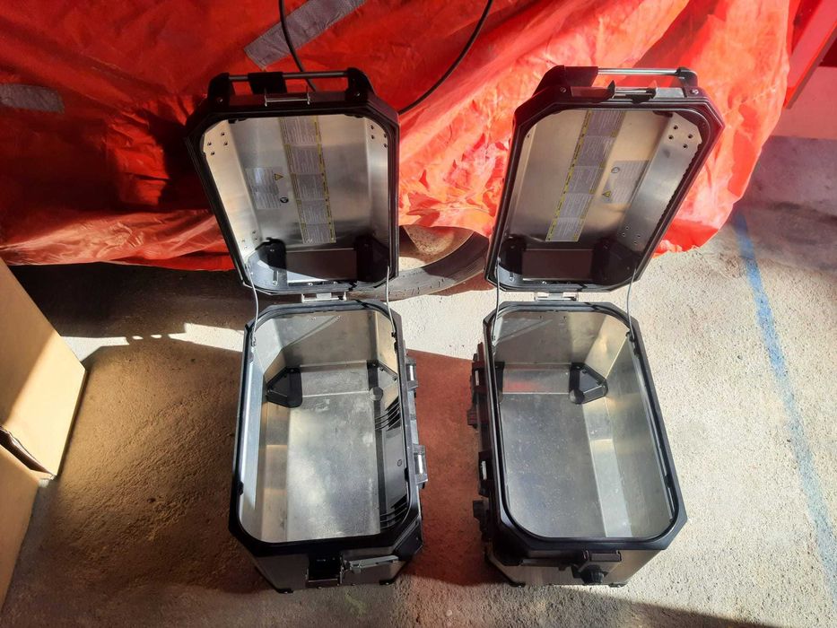 Suporte ferros para malas laterais givi Trekker Africa twin xrv 750