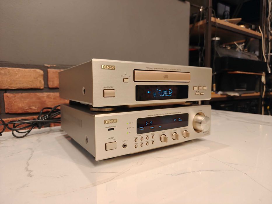 DENON DRA-F100 + DCD-F100 ! Amplituner + odtwarzacz ! Wieża