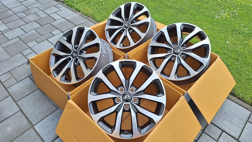 Nowe Alufelgi 5x114,3 R17 Hyundai i40 Tucson ix35 Kia Sportage X-ceed