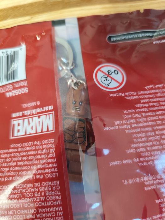 LEGO super Heroes Groot brelok keychain