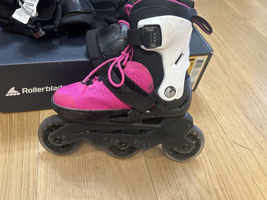 Ролики rollerblade 3 wd g 28-32 та захист oxelo