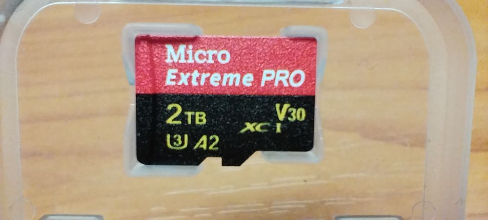 2 TB microSD Extreme PRO V 30 XC I A2