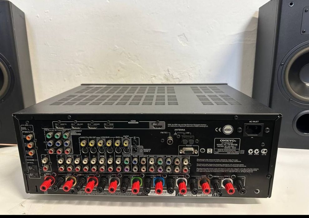 7.1 Amplituner Onkyo TX-SR 706, 7*175 Wat, HDMI, LipSync, Dolby TrueHD