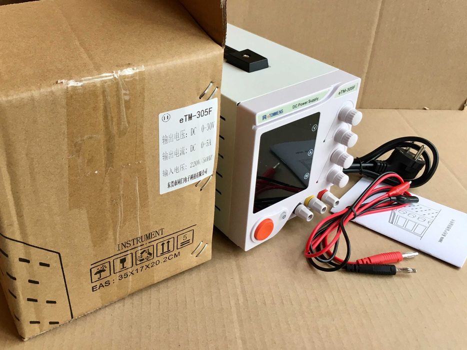 Лабораторный блок питания 30в 5А eTommens ETM-305 источник регулируемы
