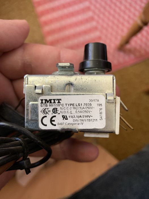Термостат димових газів