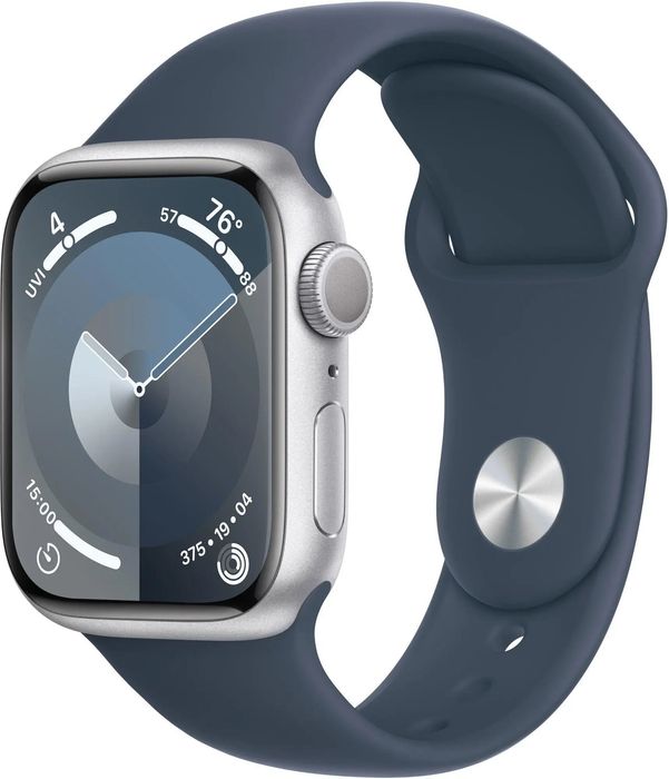 Apple Watch 9 41 mm GPS - Srebrny | Premium | Gwarancja | Raty 0%