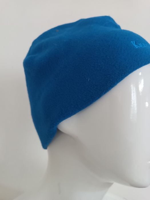 Czapka polarowa KILIMANJARO – Niebieska, One Size (Ciepła!)