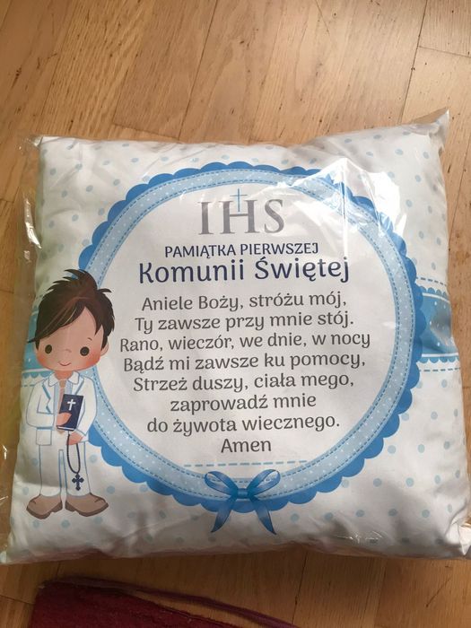 Poduszka na prezent. Komunia