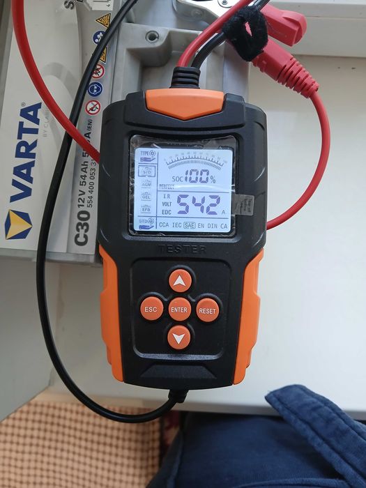 Аккумулятор Varta C30 12V 54Ah 530A (EN) -/+ 2023 год в чудовому стані