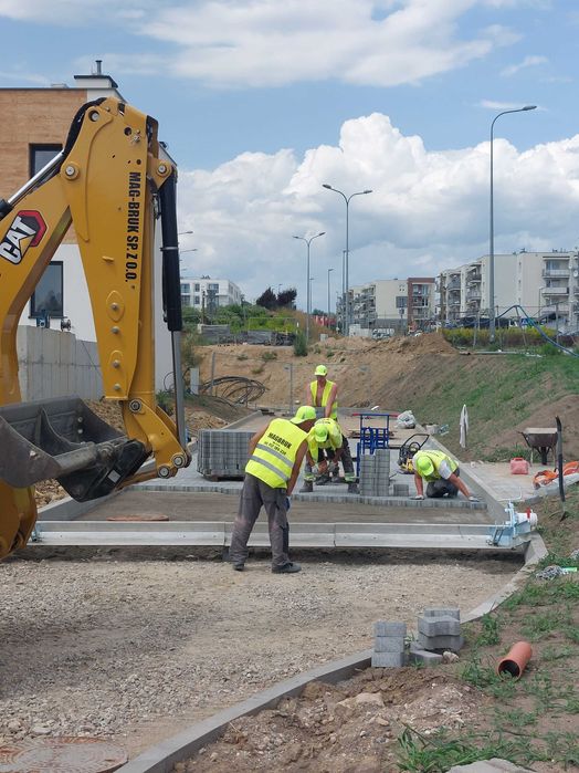 Usługi brukarskie, wod-kan,prace ziemne