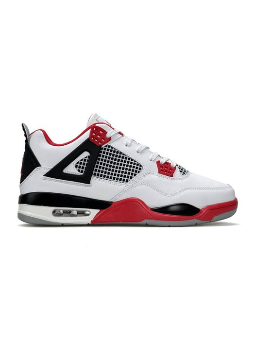 Кросівки Nike Air Jordan 4 Retro White (Бюджетна версія) | Кроссовки Найк чоловічі