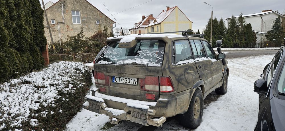 Daewoo musso 3.2benz plus gaz