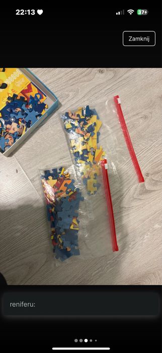 2 pak puzzli strażak sam