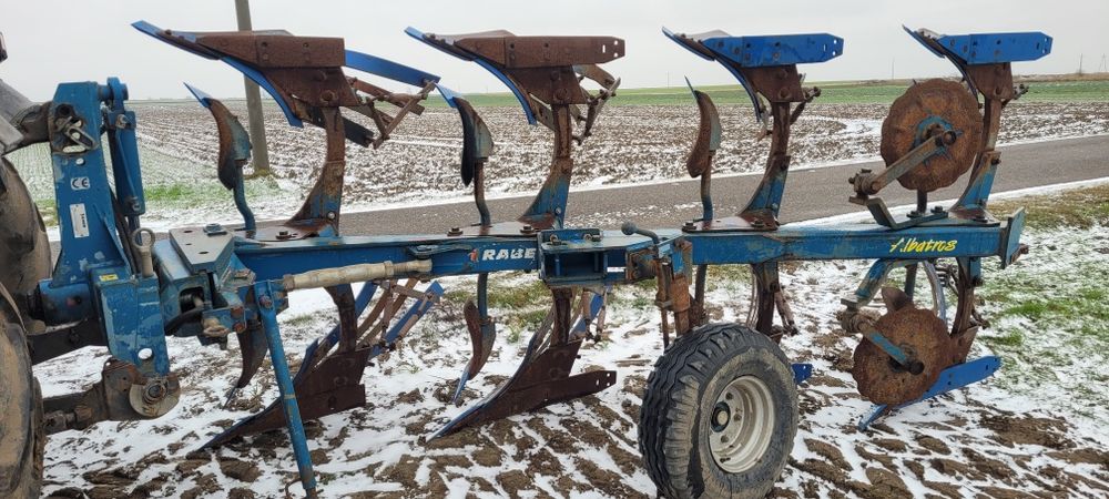 Pług 4 Skibowy Obrotowy Rabe Werk Albatros 120