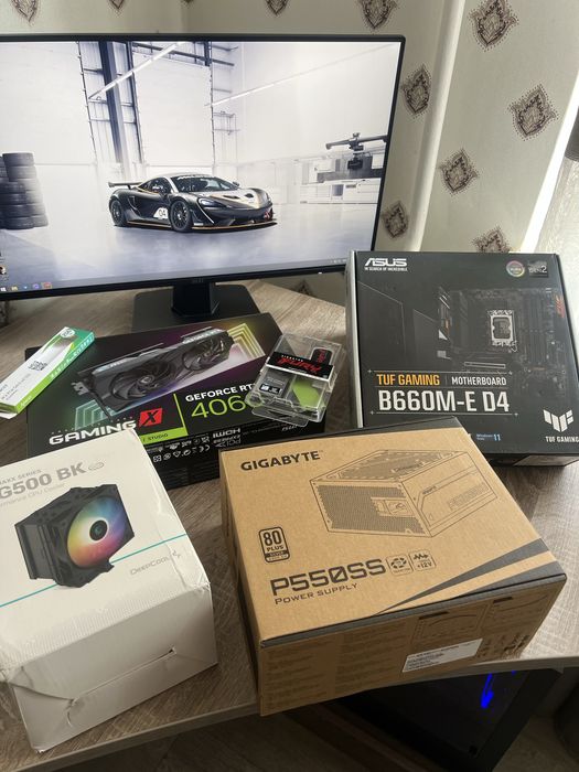 Мощный игровой компьютер RTX 4060 ( новый )