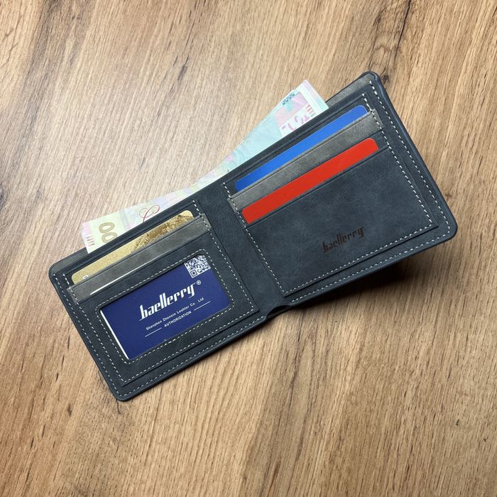 Тонкий гаманець Baellerry горизонтальний Синій