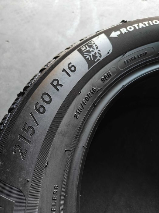 R16 215 60 шини зимові Michelin Alpin 6 чудовий стан преміум клас