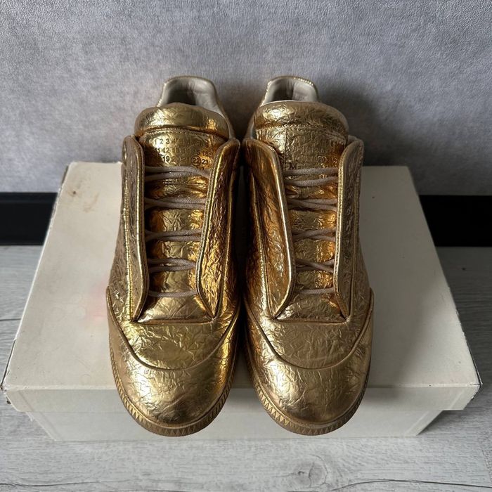 Maison margiela future low "gold"