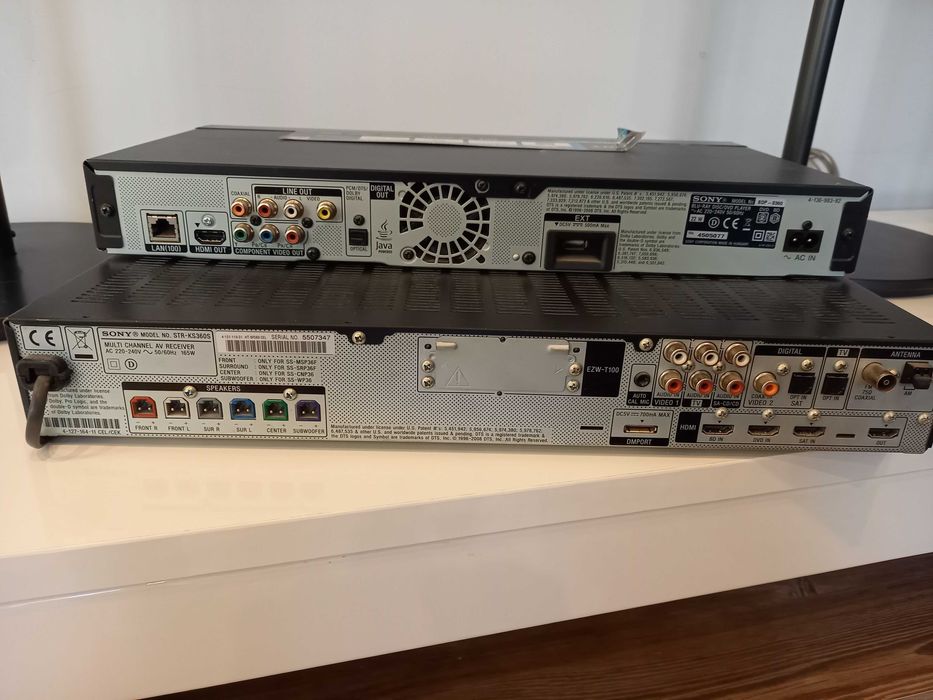 Zestaw kina domowego SONY STR-KS360S + Blu-ray disc