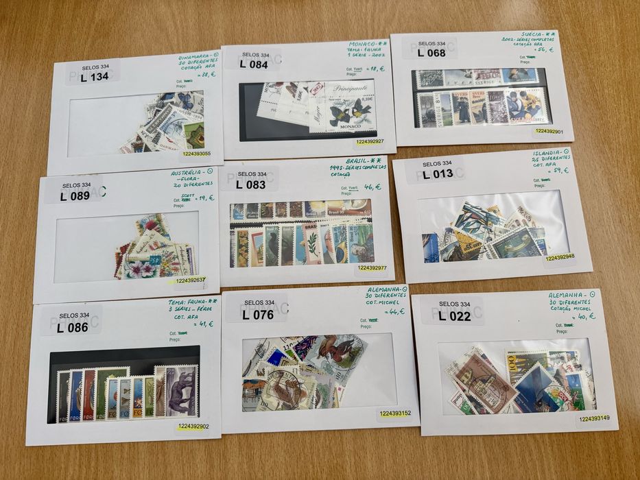 Repartição Filatelia Ctt - Mais de 70 lotes