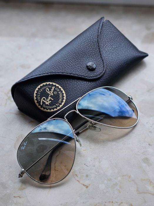 Ray-Ban Aviator Silver okulary