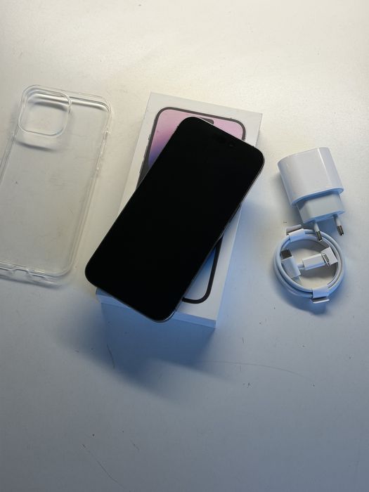 iPhone 14 Pro Max 128gb fioletowy bateria 100% komplet