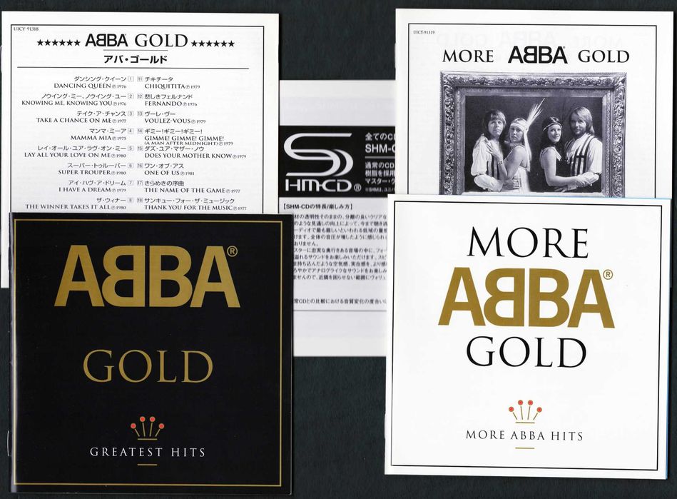 japońskie wydanie w formacie 2xSHMCD ABBA Gold Complete Edition Box