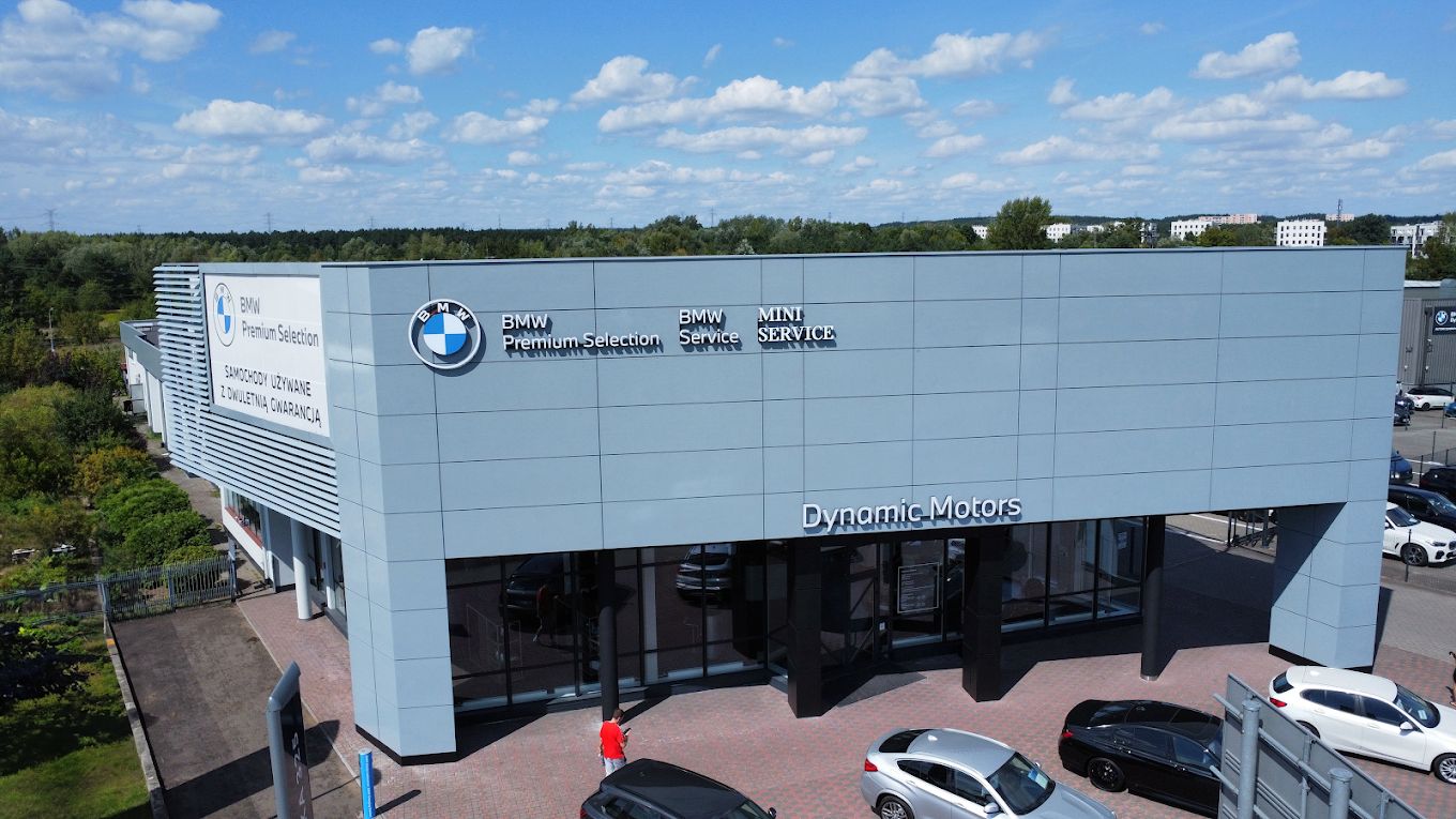 Dynamic Motors Fordońska - Autoryzowany Dealer samochodów marki BMW I MINI w Bydgoszczy! top banner