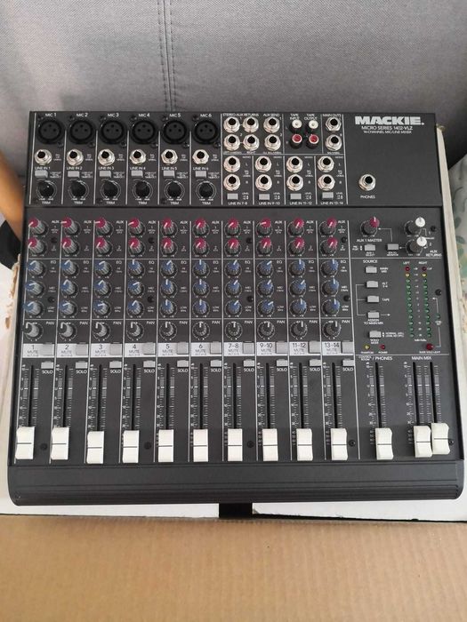 Mesa de Mistura Mackie 1402-VLZ – Excelente Estado + Caixa Original