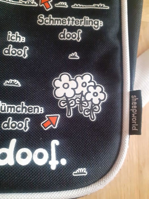 Młodzieżowa torebka A4 SHEEPWORLD