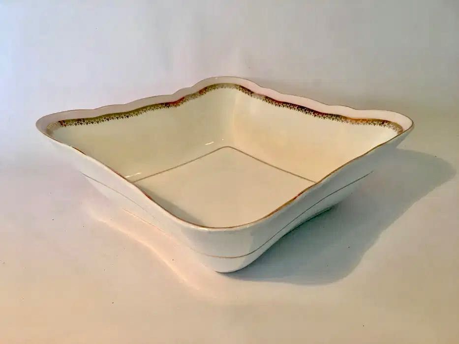 VISTA ALEGRE - 1947/68 - saladeira - 23x23x8 cm/s
