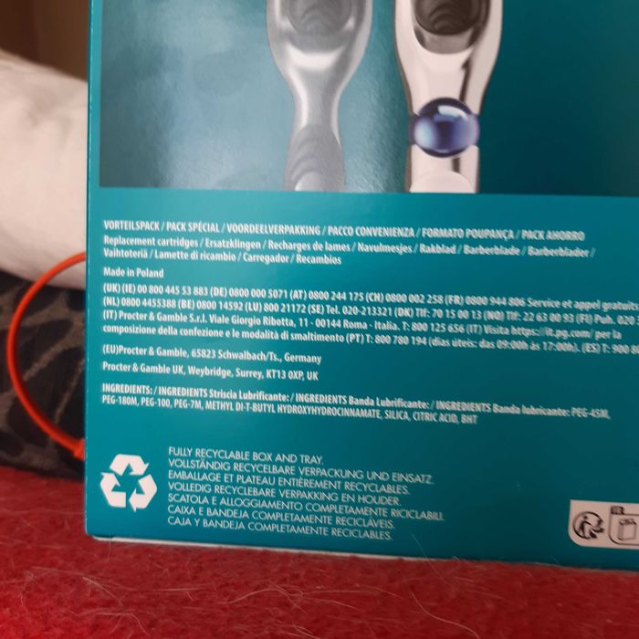 Gillette Mach3 Nowe.! Orginalne..! wkłady do maszynki, Pakiet 18 szt ..1