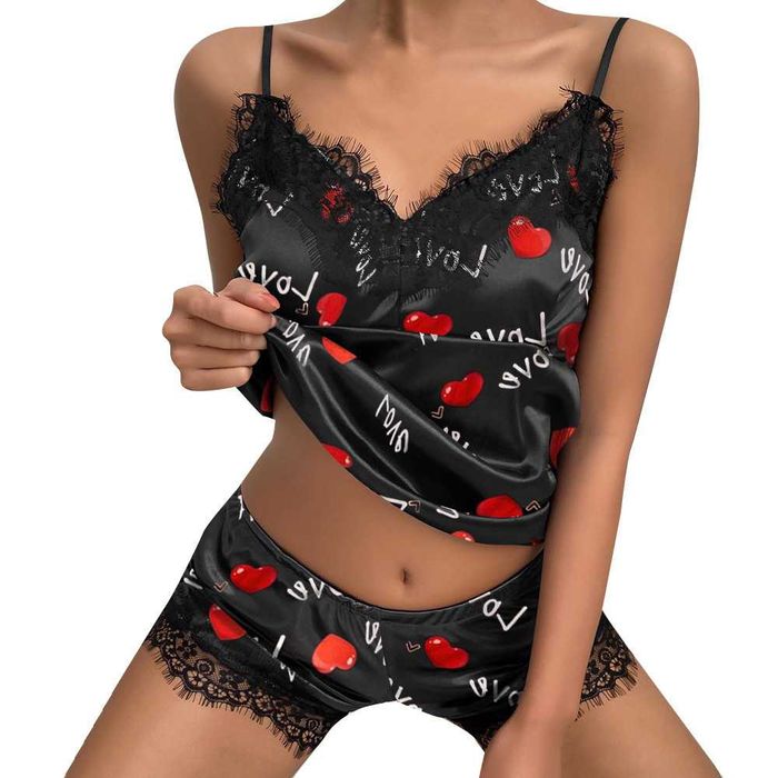 Атласна легенька піжама 11/44