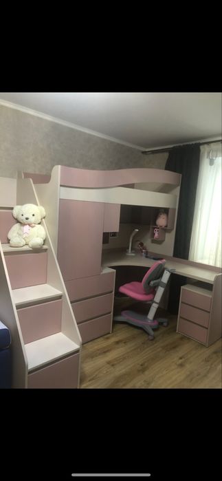 Дитячий стінка-кровать