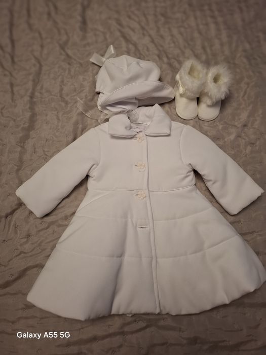 Ubranko na chrzest dla dziewczynki