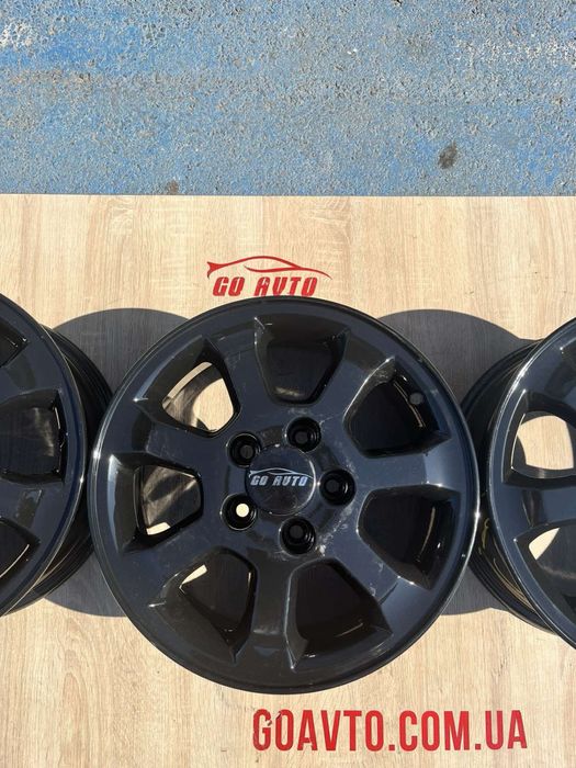 Goauto диски Opel 5/110 r15 et49 6j dia65.1 в чорному глянув 5/108 r15
