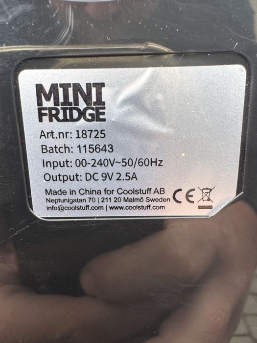 Міні холодильник новий