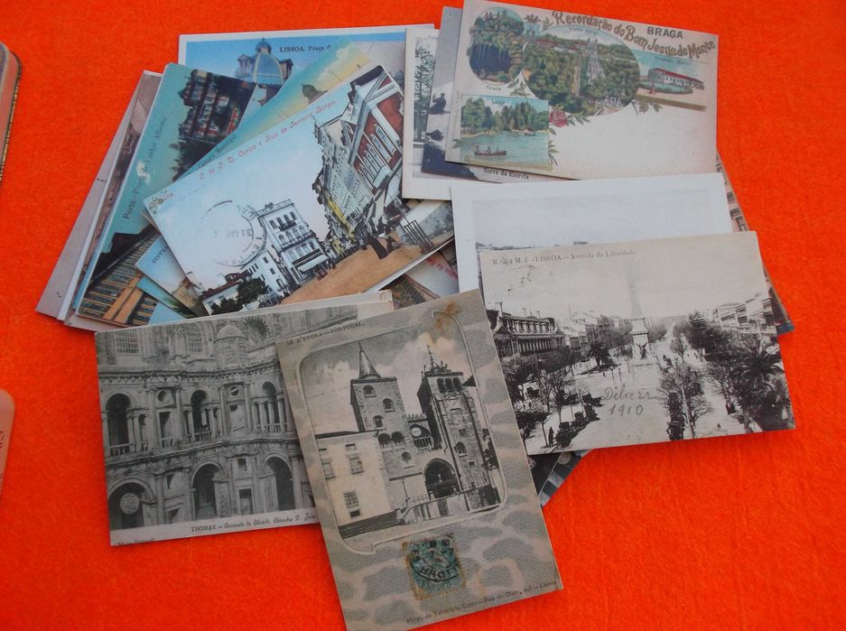 Coleção de 50 Postais de Portugal