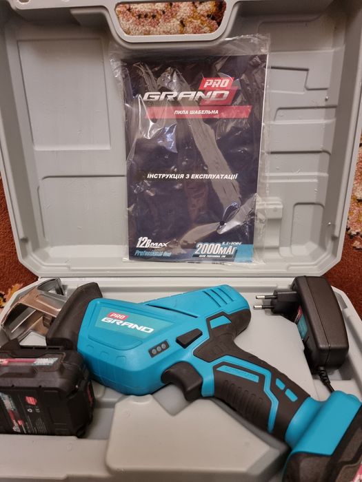 Пила сабельна GRAND ПС-12Li/PRO