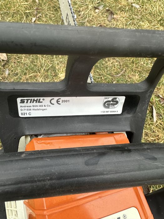 Piła spalinowa STIHL 021 o mocy 2.3 KM