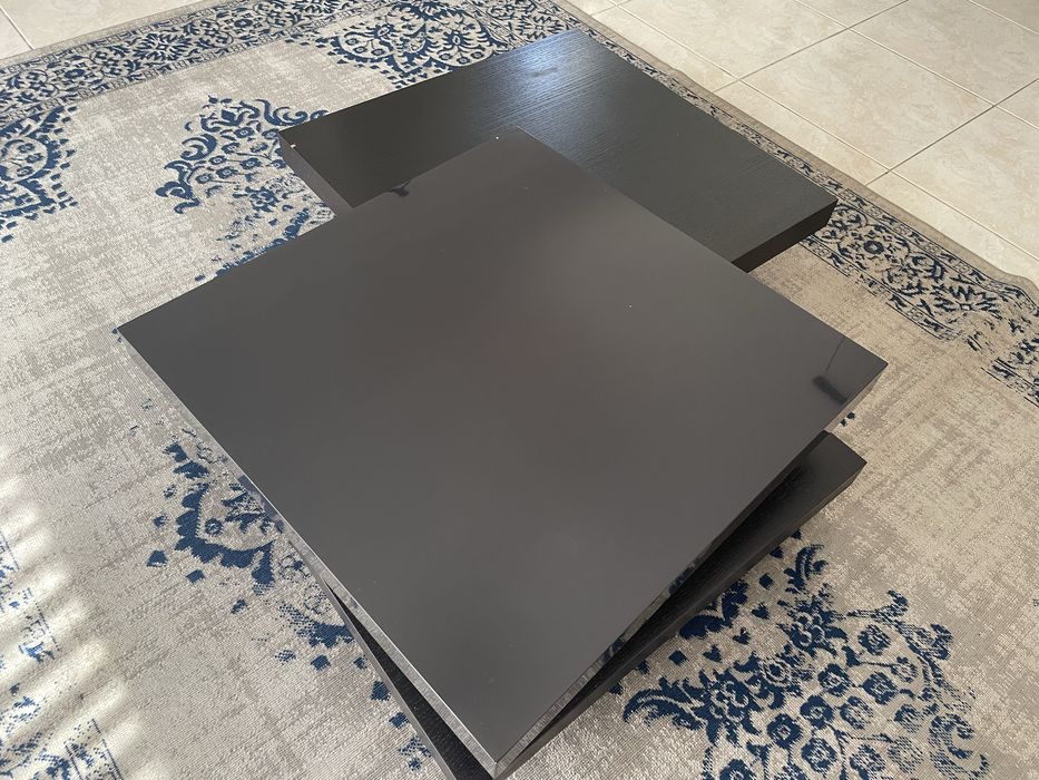 Mesa de Centro Modular Preta