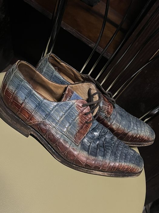 Туфли крокодил ( оригинал ) 41 размер