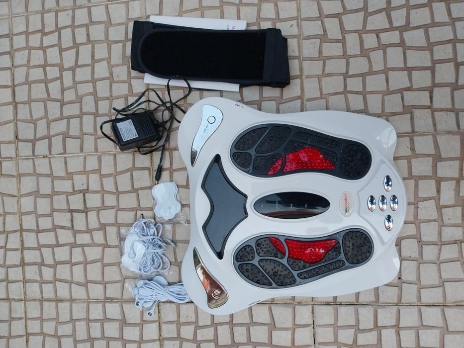 Massajador pés eletroestimulação